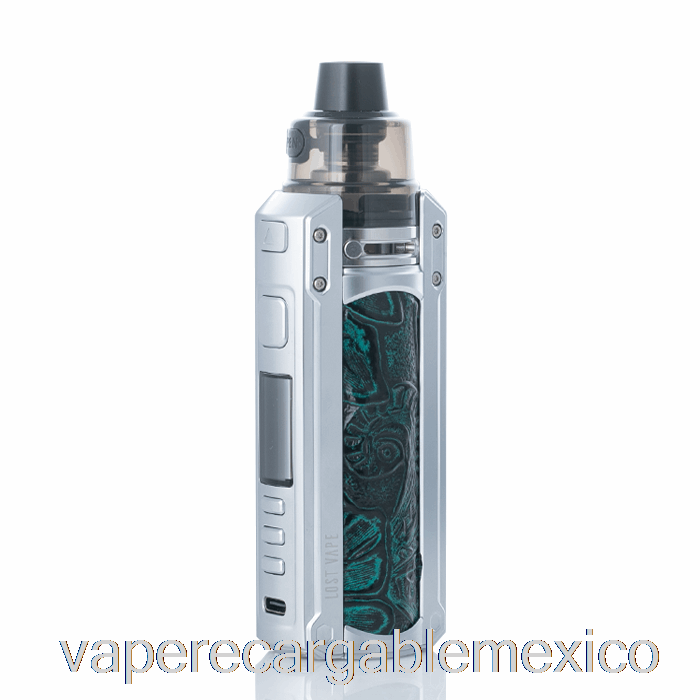 Vape Recargable Perdido Vape Ursa Quest 100w Pod Mod Kit Inoxidable/cuero Ukiran